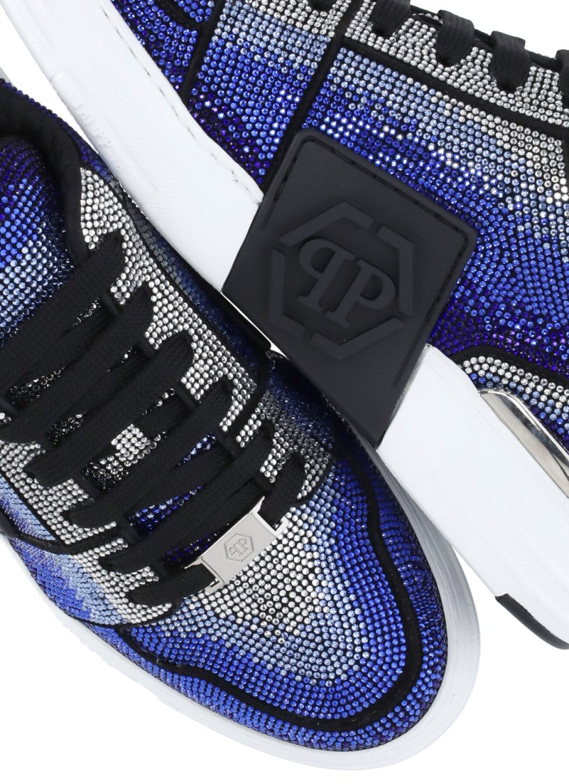 Philipp Plein Strass Hexagon Sneakers