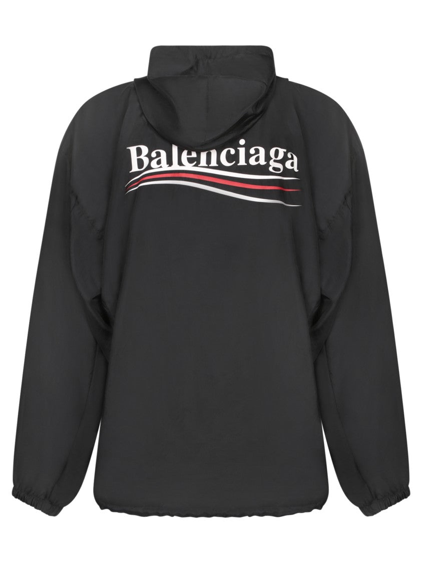 Balenciaga Waterproof Urban Jacket With Adjustable Hood