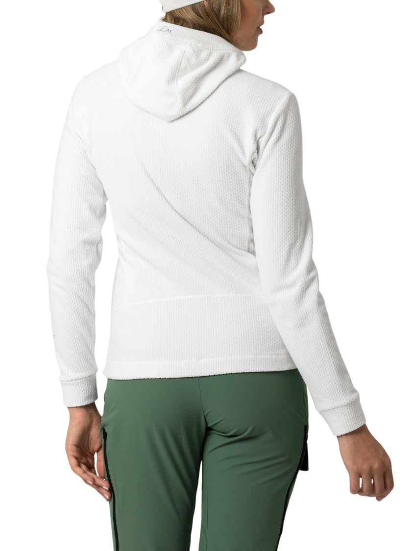 Lamunt Silvia Textured Thermal Full-Zip Hooded Jacket