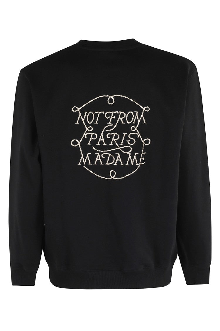 Drôle De Monsieur Slogan Tressers Sweatshirt