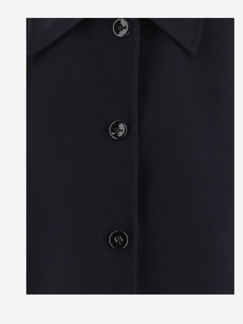 Jil Sander Zip Closure Wool Jacket