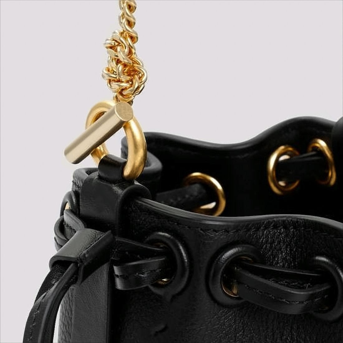Chloé Structured Bucket Crossbody Bag