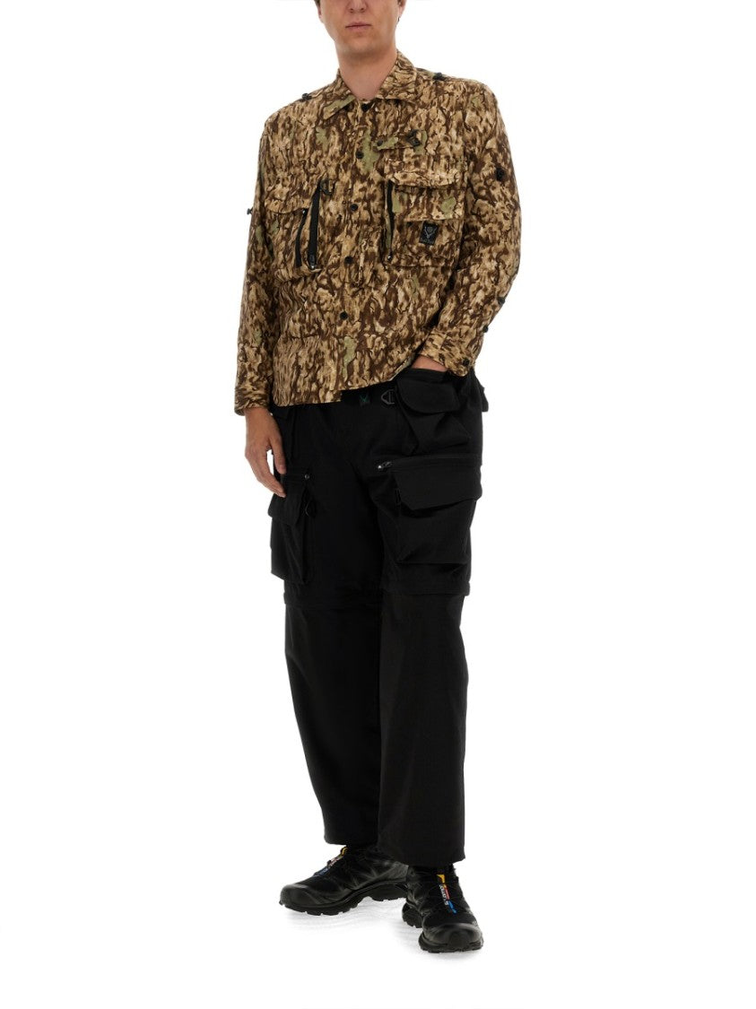 South2 West8 Relaxed Fit Black Cargo Pants