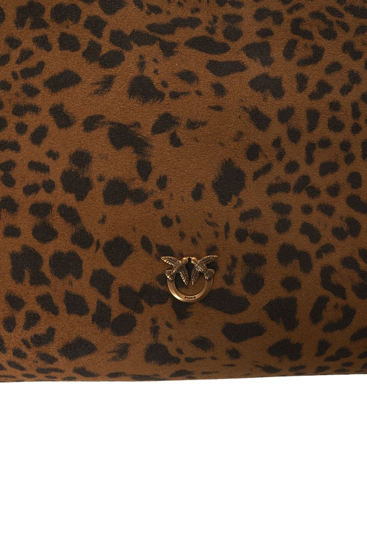 Pinko Mini Clutch With Animal Print