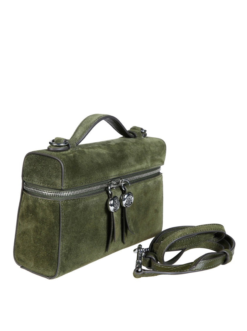 Tory Burch Romy Suede Top Handle Bag