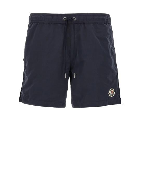 Moncler Shorts With Elastic Waistband And Drawstring Closure