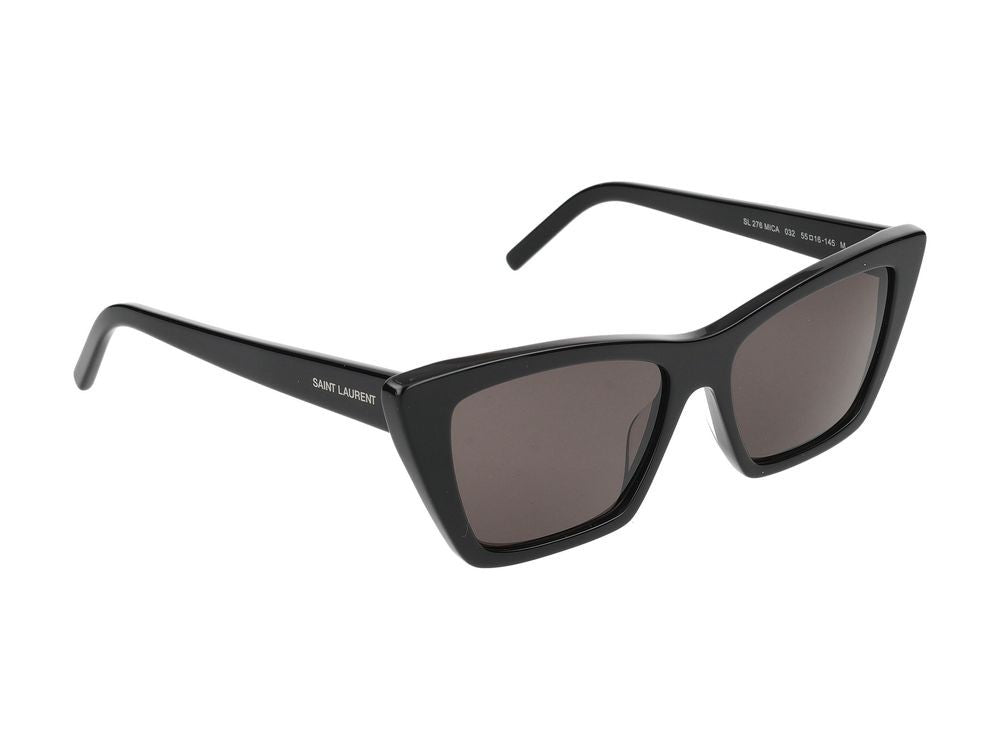 Saint Laurent Sunglasses Sl 276 Mica 032 Black Black Grey 55/16/145