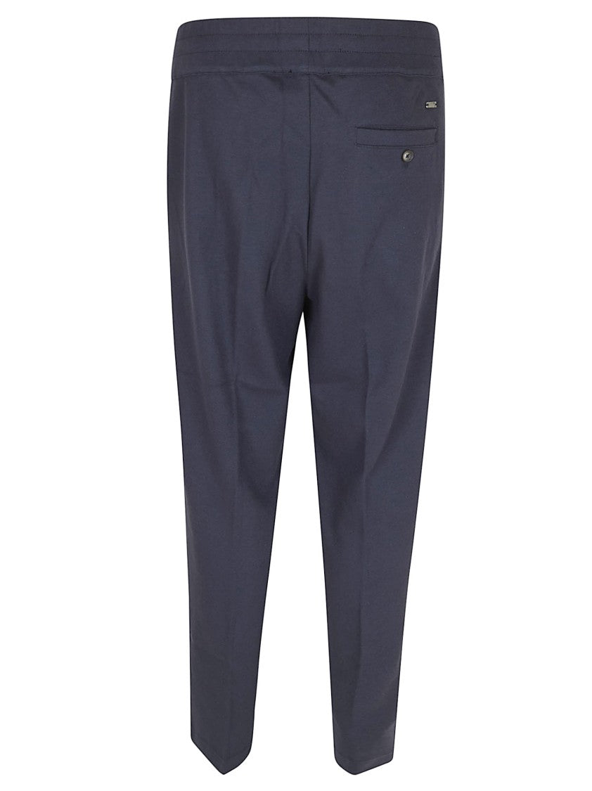 Herno Double-Layered Honeycomb Piqué Trousers