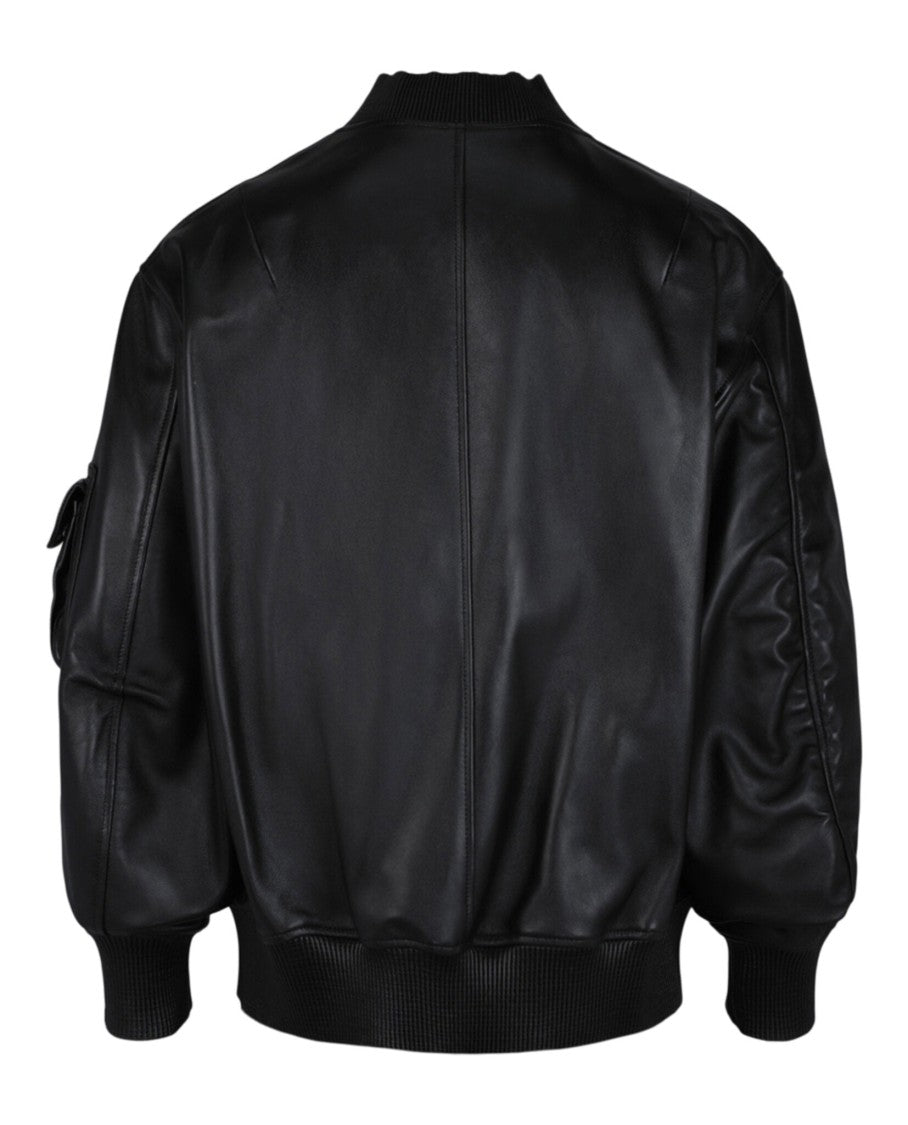 Givenchy Leather Bomber Jacket