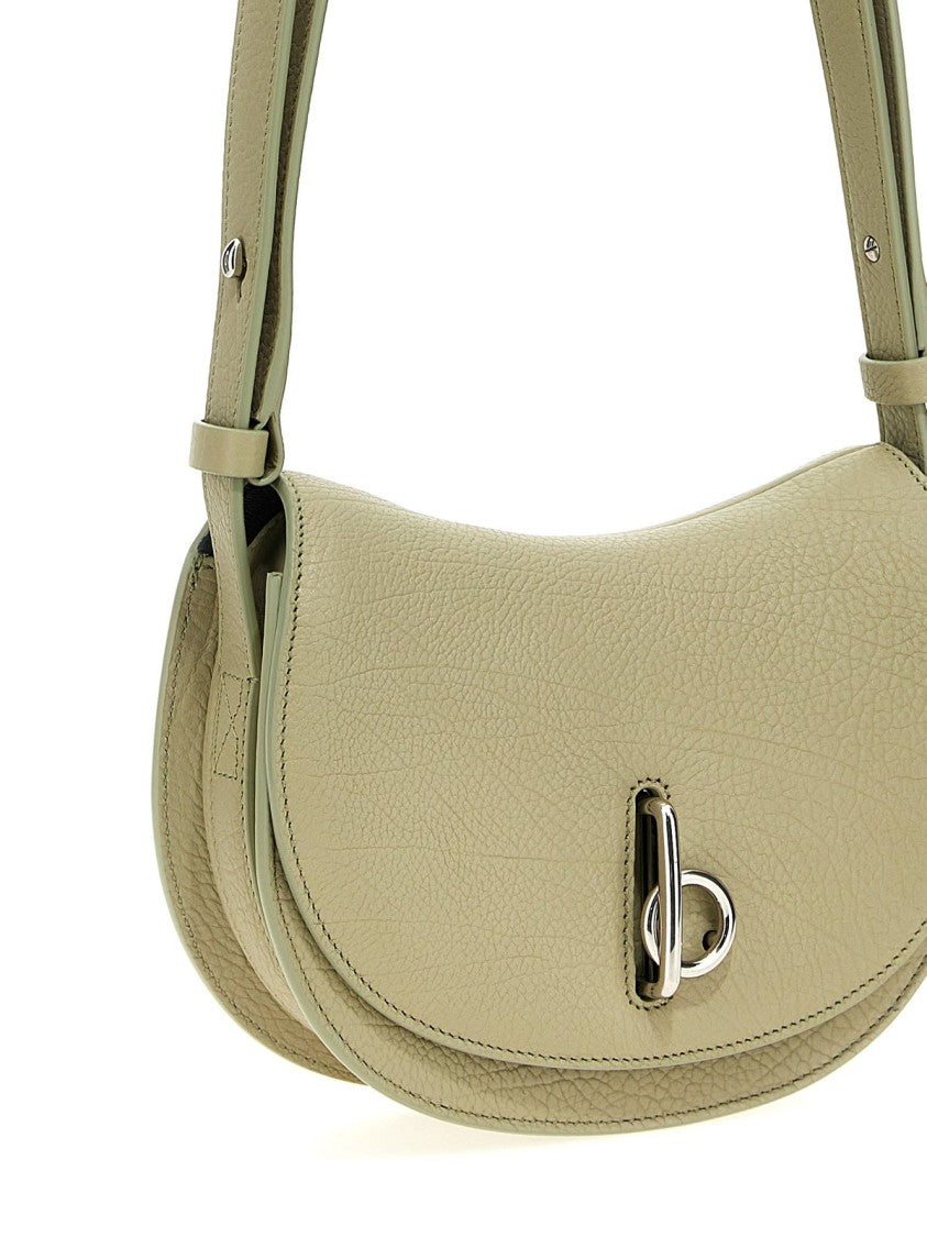 Burberry Smooth Cow Leather Shoulder Bag