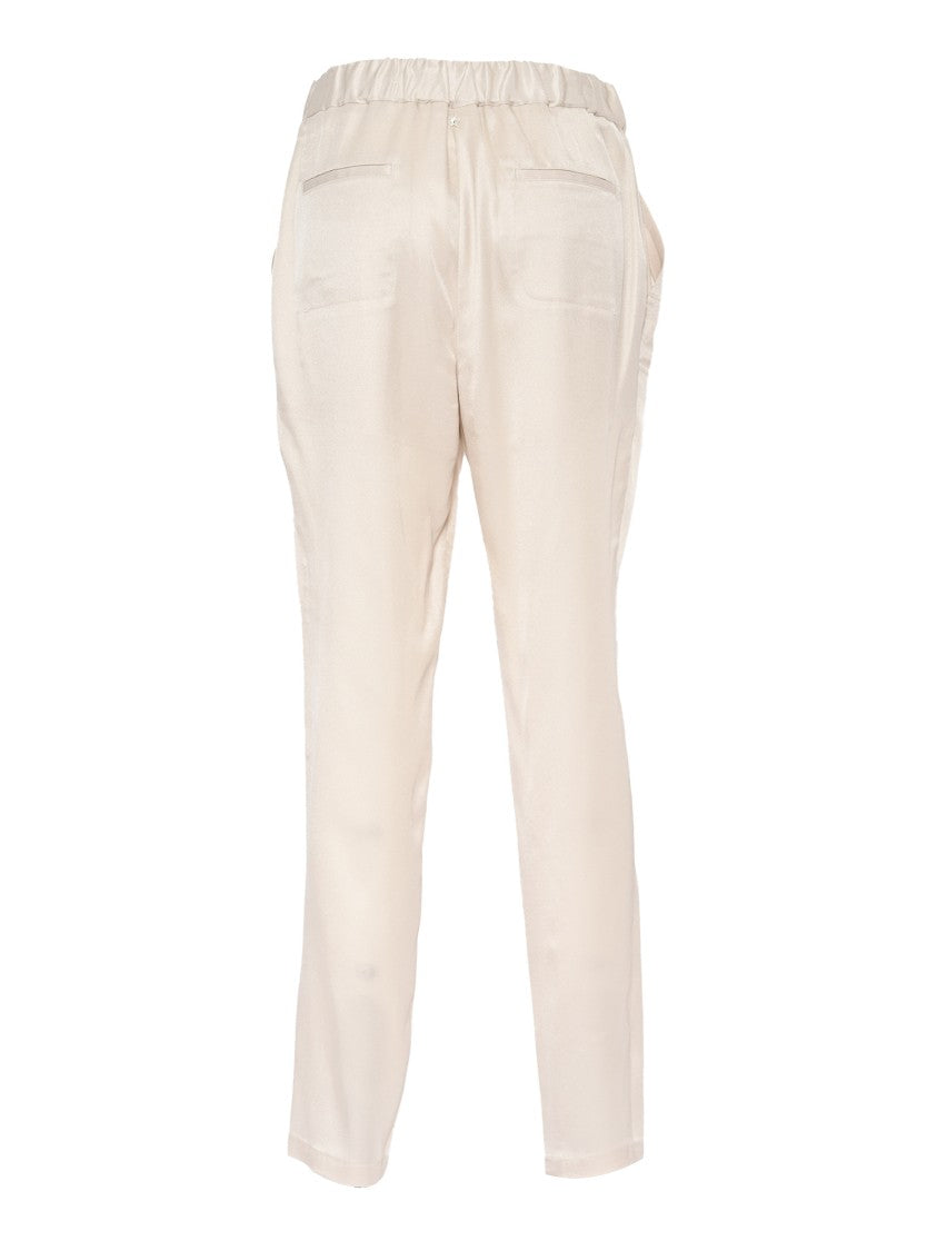 Lorena Antoniazzi Relaxed-Fit Pants With Soft Sheen