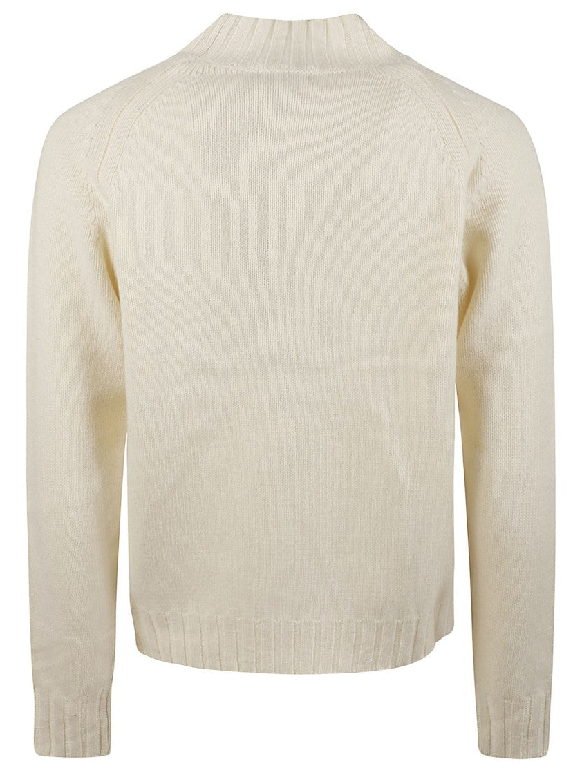 Aragona Raglan Sleeve Pure Cashmere Turtleneck Sweater