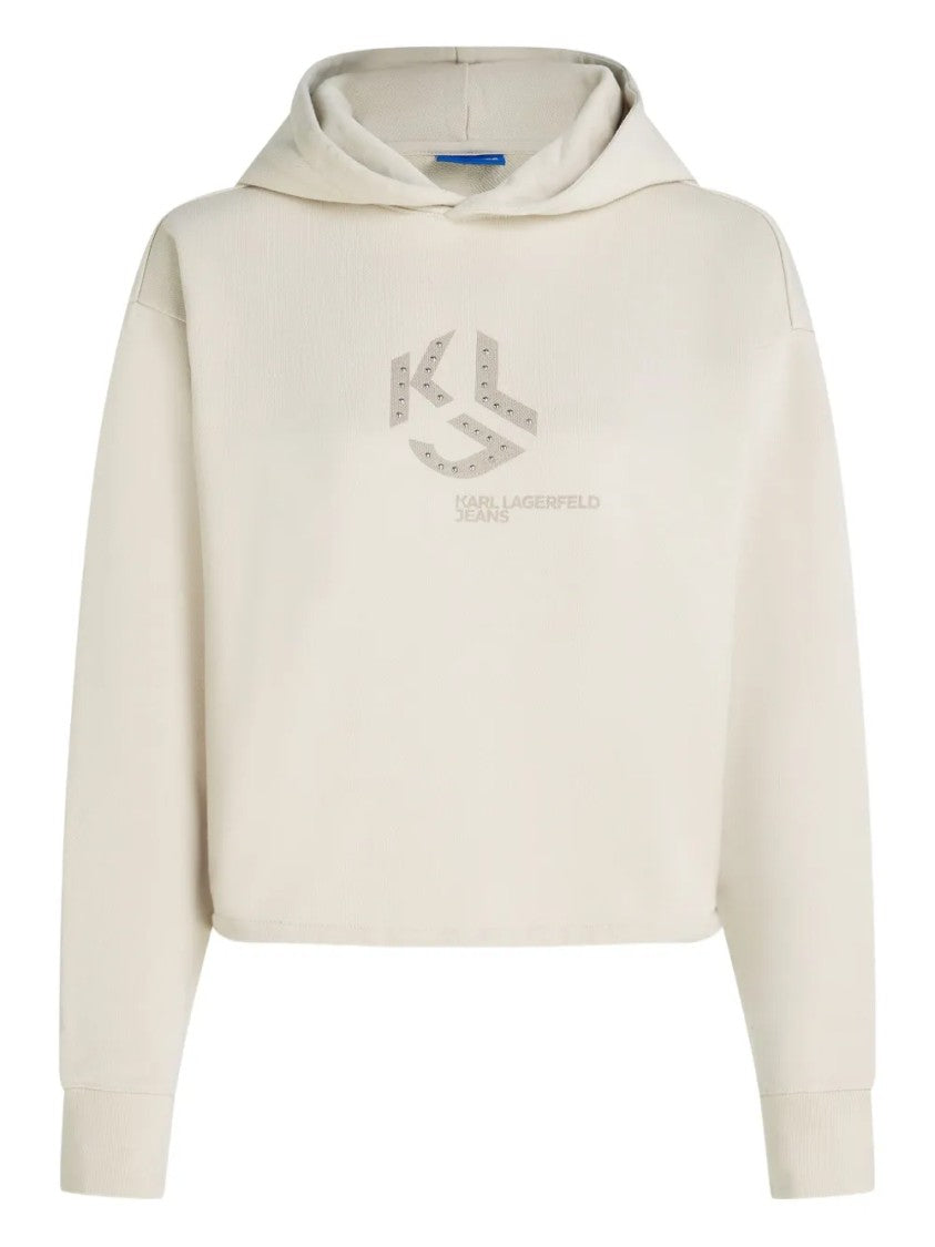 Karl Lagerfeld Classic Fit Minimalist Aesthetic Sweatshirt