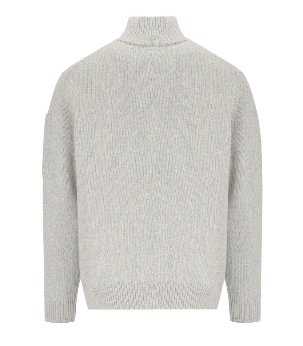 C.P. Company Grs Light Grey Cardigan