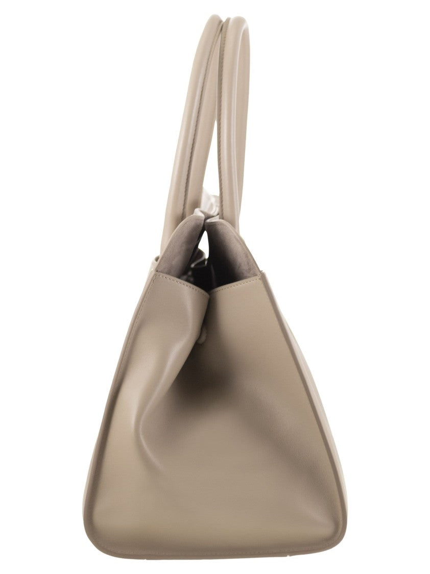 Fabiana Filippi Large Handbag With Metal Accessory