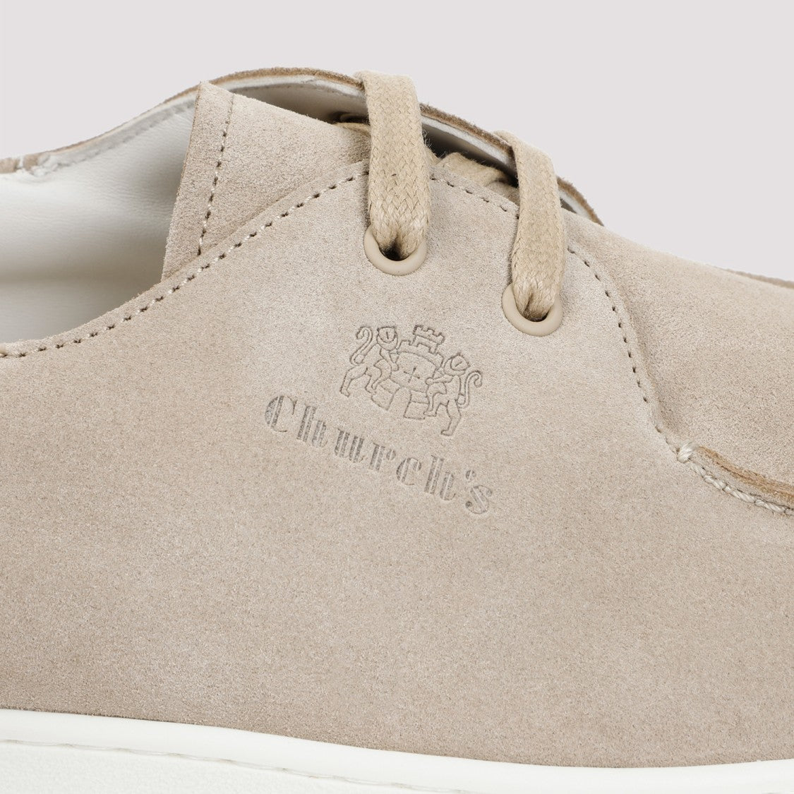 Church's Desert Beige Calf Leather Longsight 2 Lace Up