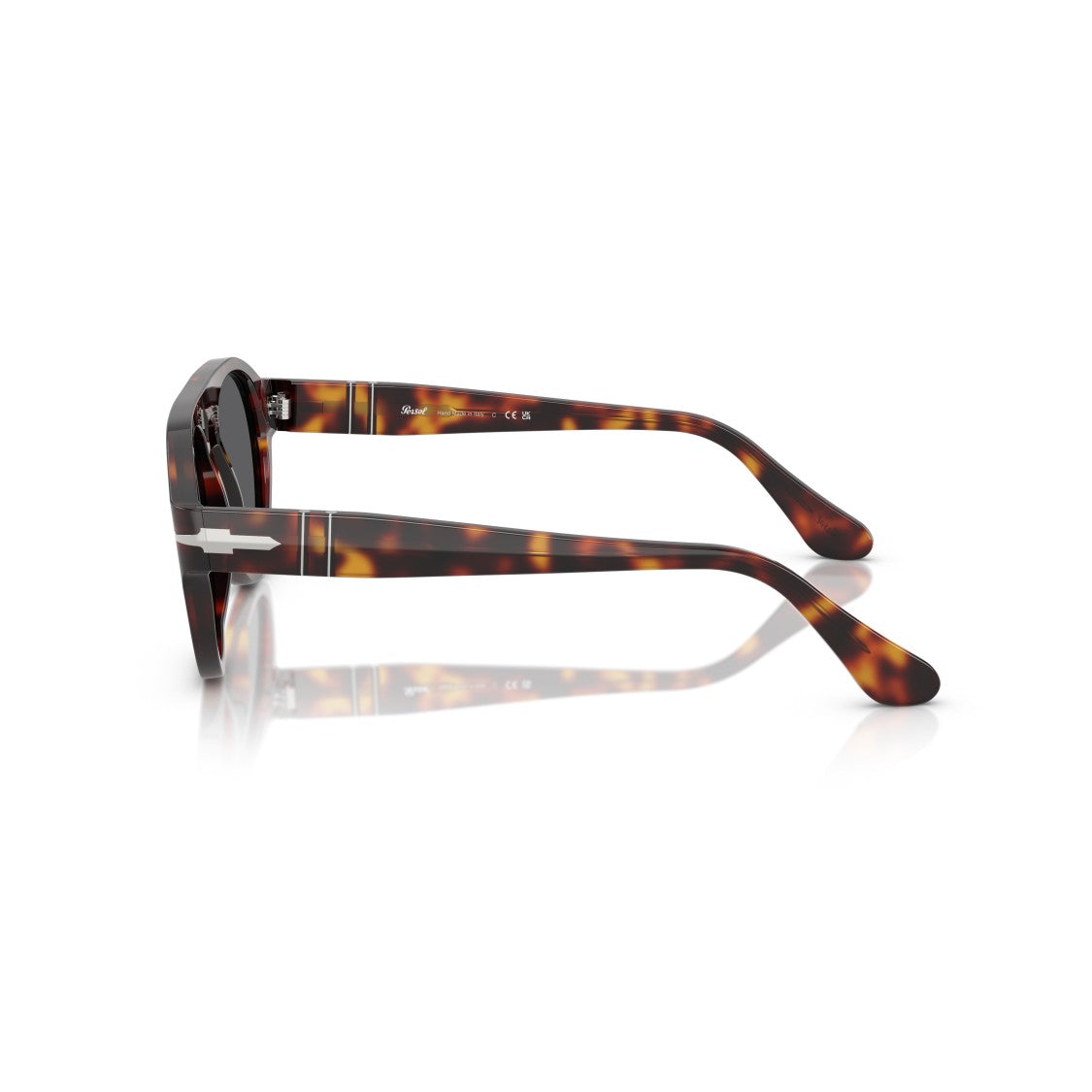 Persol 0Po3370s Aviator Sunglasses With Tortoiseshell Acetate Frame