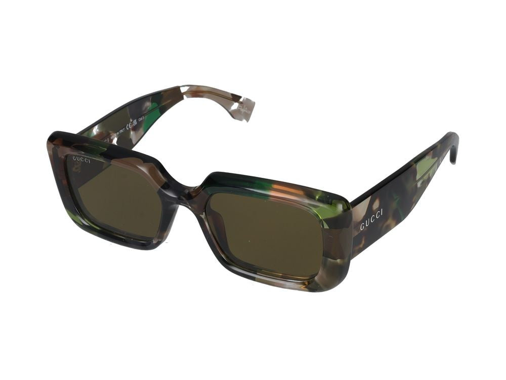 Gucci Sunglasses Gg1906s 002 Green Green Brown 53/19/145