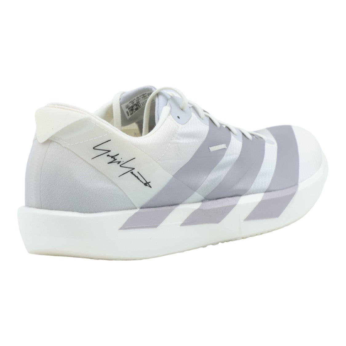 Y-3 Low-Profile Sneakers With Light Grey Accents And Signature Detailing