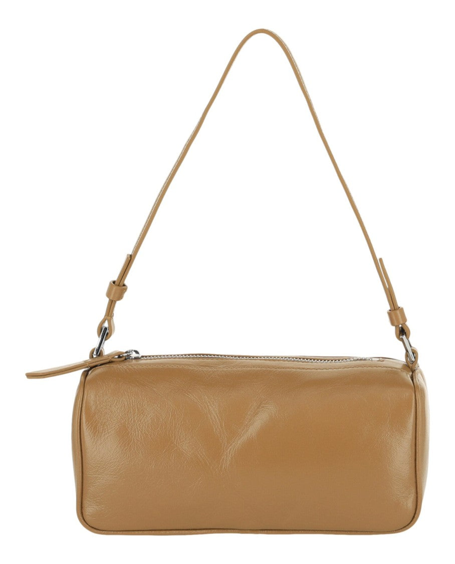 By Far Eva Creased Shoulder Bag