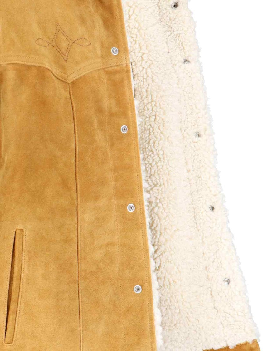 Levi's Strauss Brown Structured Fit Jacket With Button Closure