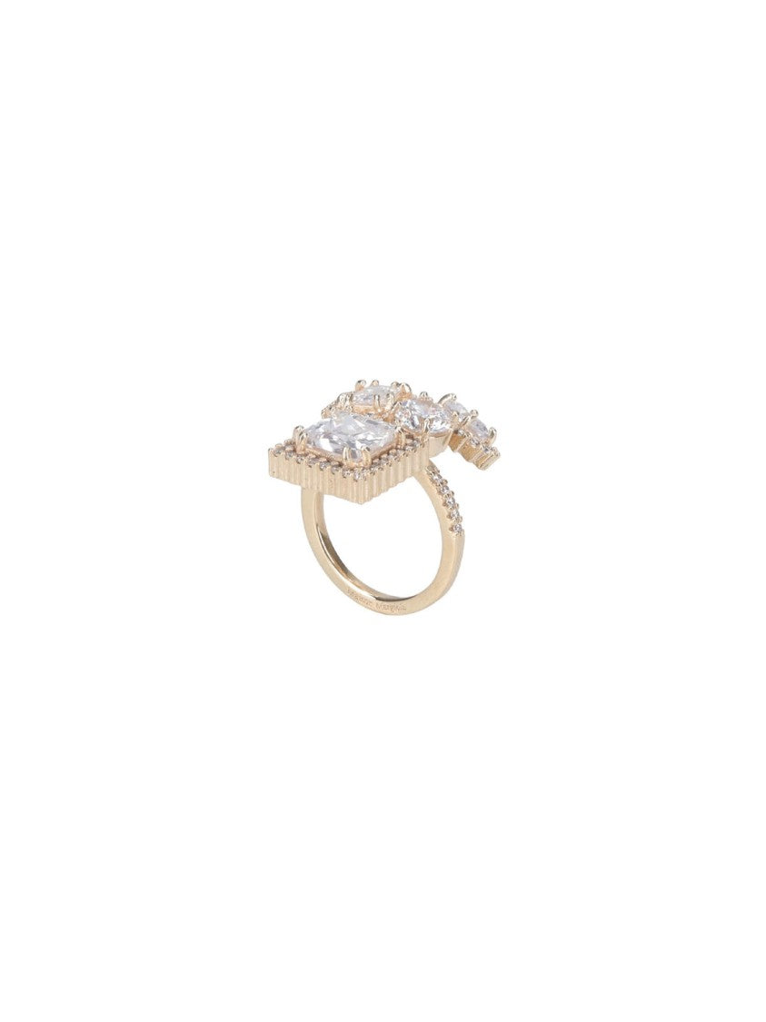 Maison Margiela Gold Stone Ring