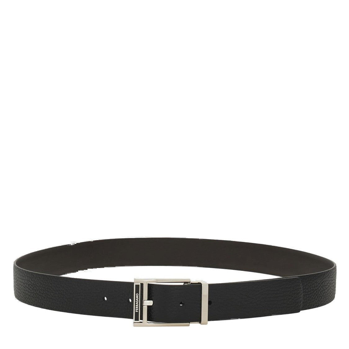 Salvatore Ferragamo Leather Embroidered Belt