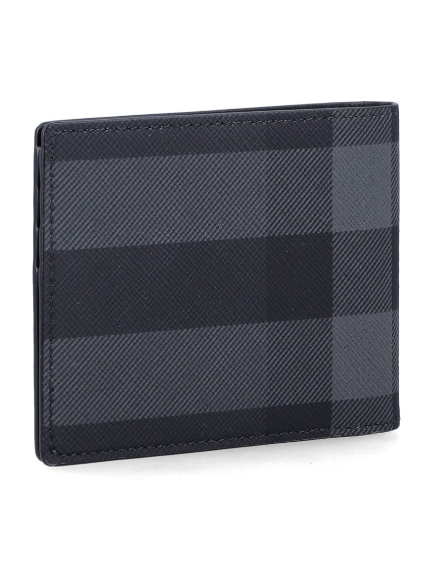 Burberry Ms Hipfold Brt Check Leather Bifold Wallet