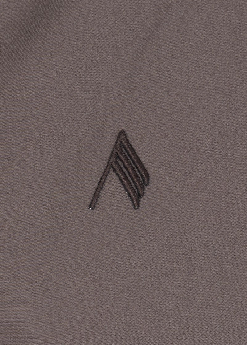 The Attico Brown Cotton Shirt