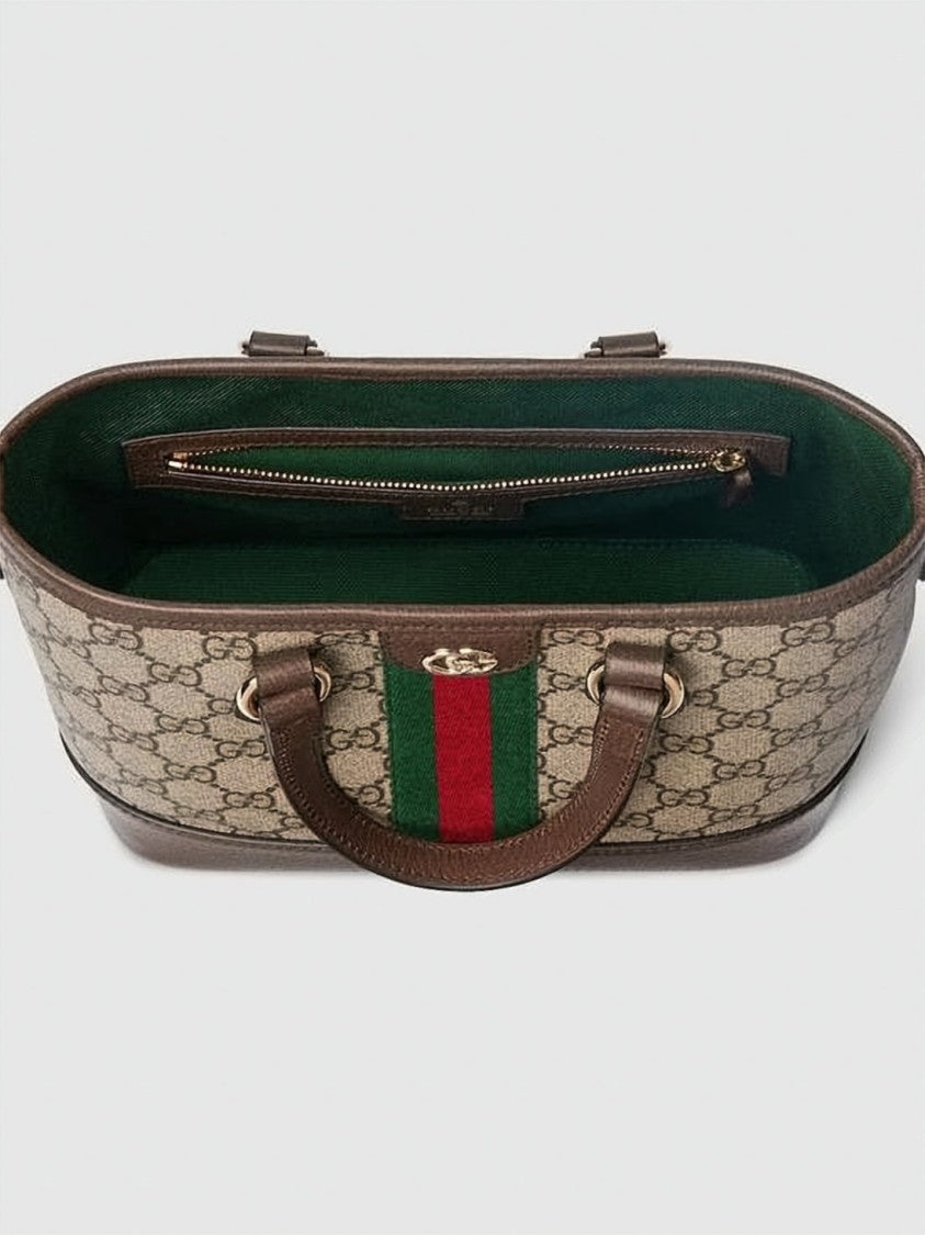 Gucci Canvas Monogram Tote Bag