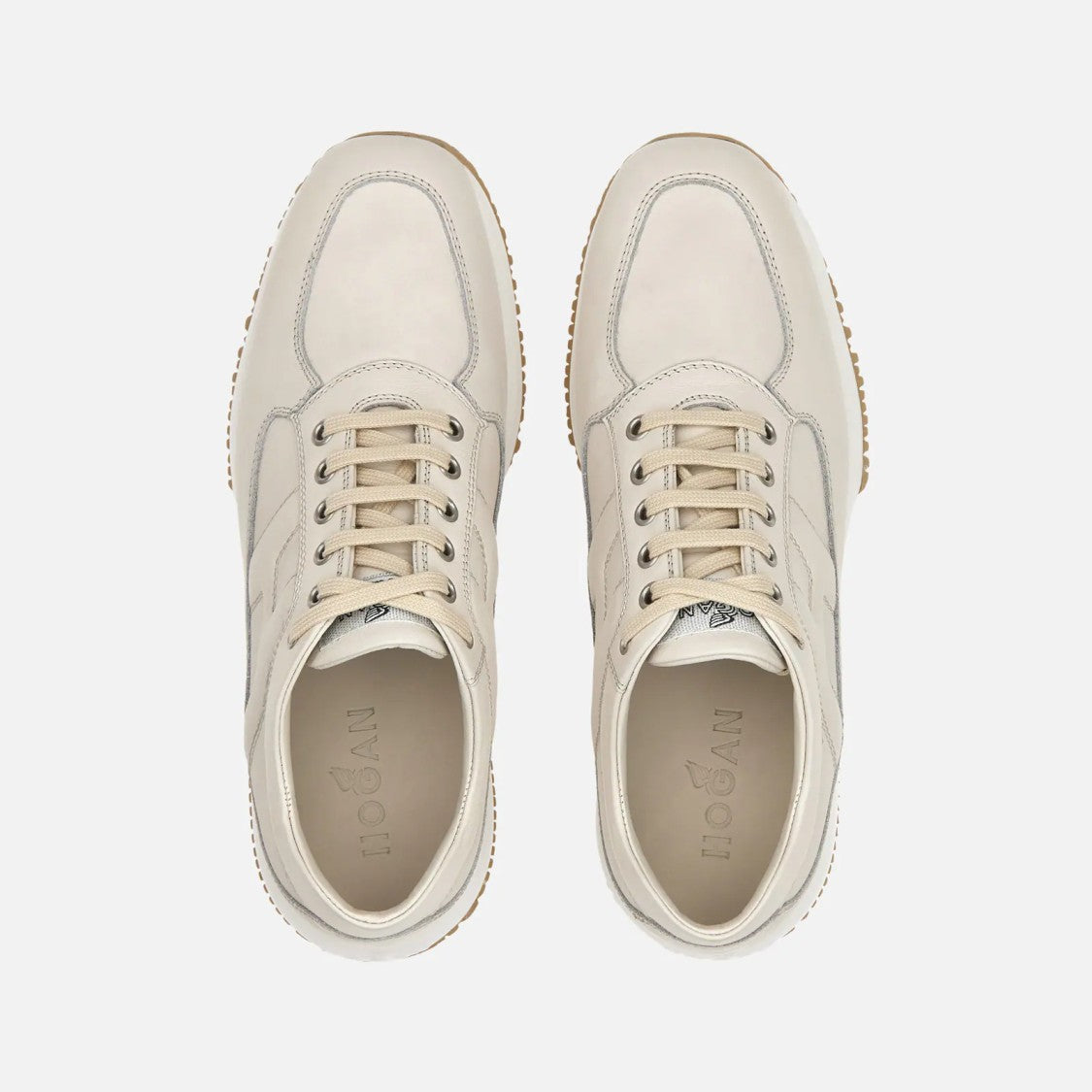Hogan Hogan Interactive Sneakers With Unique Leather