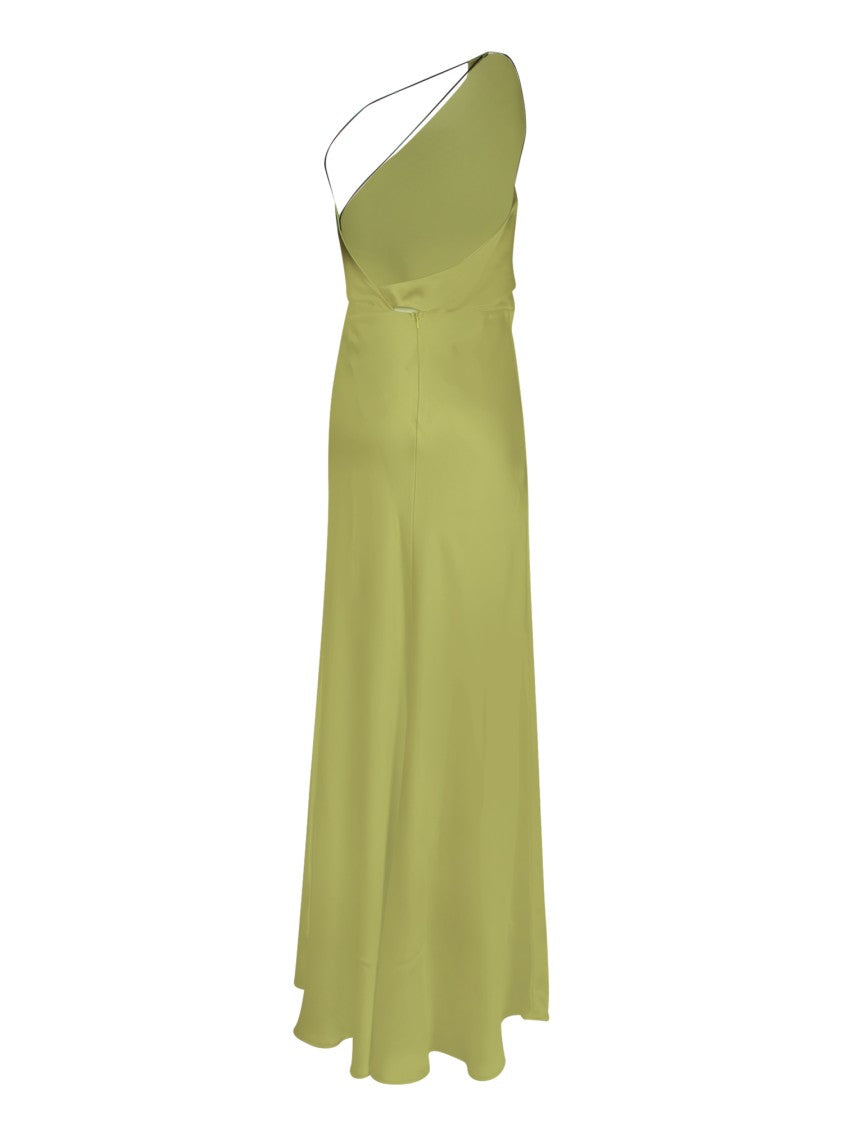 Blanca Vita One-Shoulder Green Dress