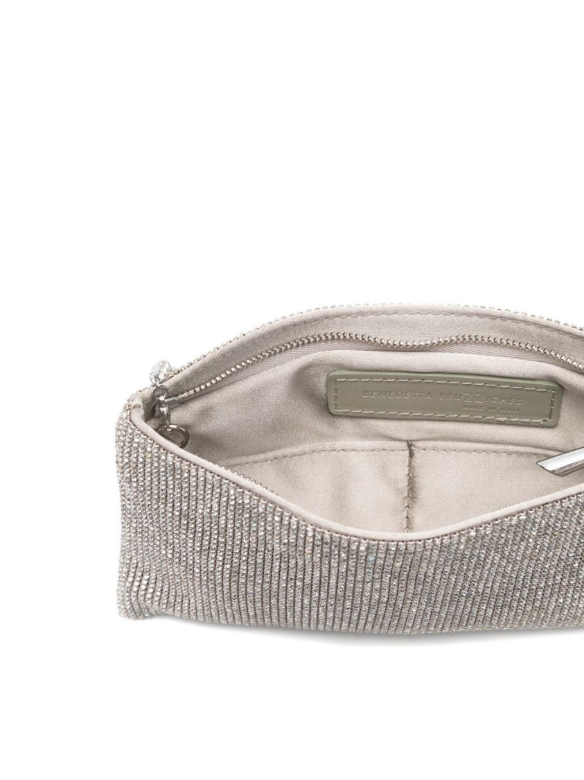 Benedetta Bruzziches Silver Metal Shoulder Bag