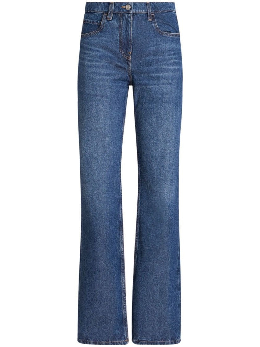 Etro Wide Leg Denim Jeans