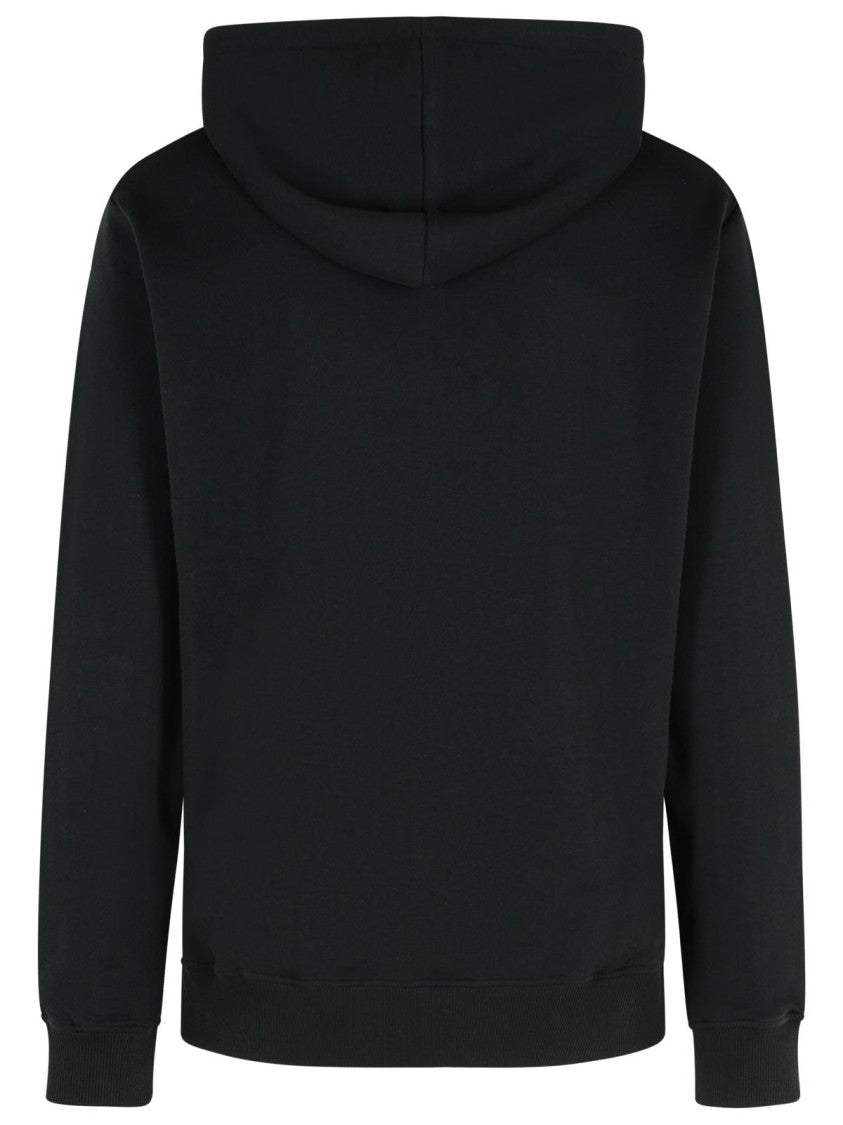 Balmain Black Cotton Sweatshirt