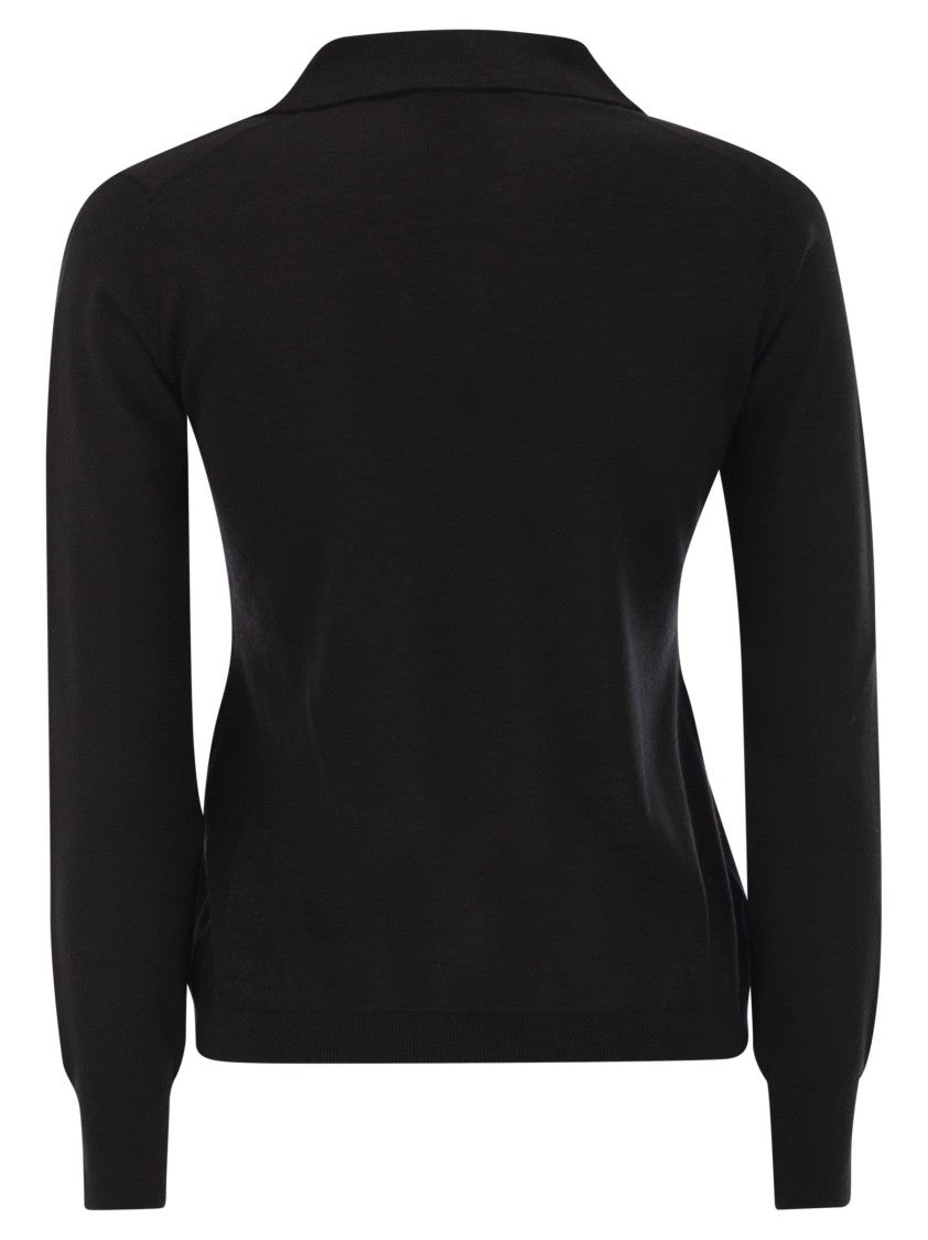 Max Mara Cappa - Wool And Cashmere Polo Shirt