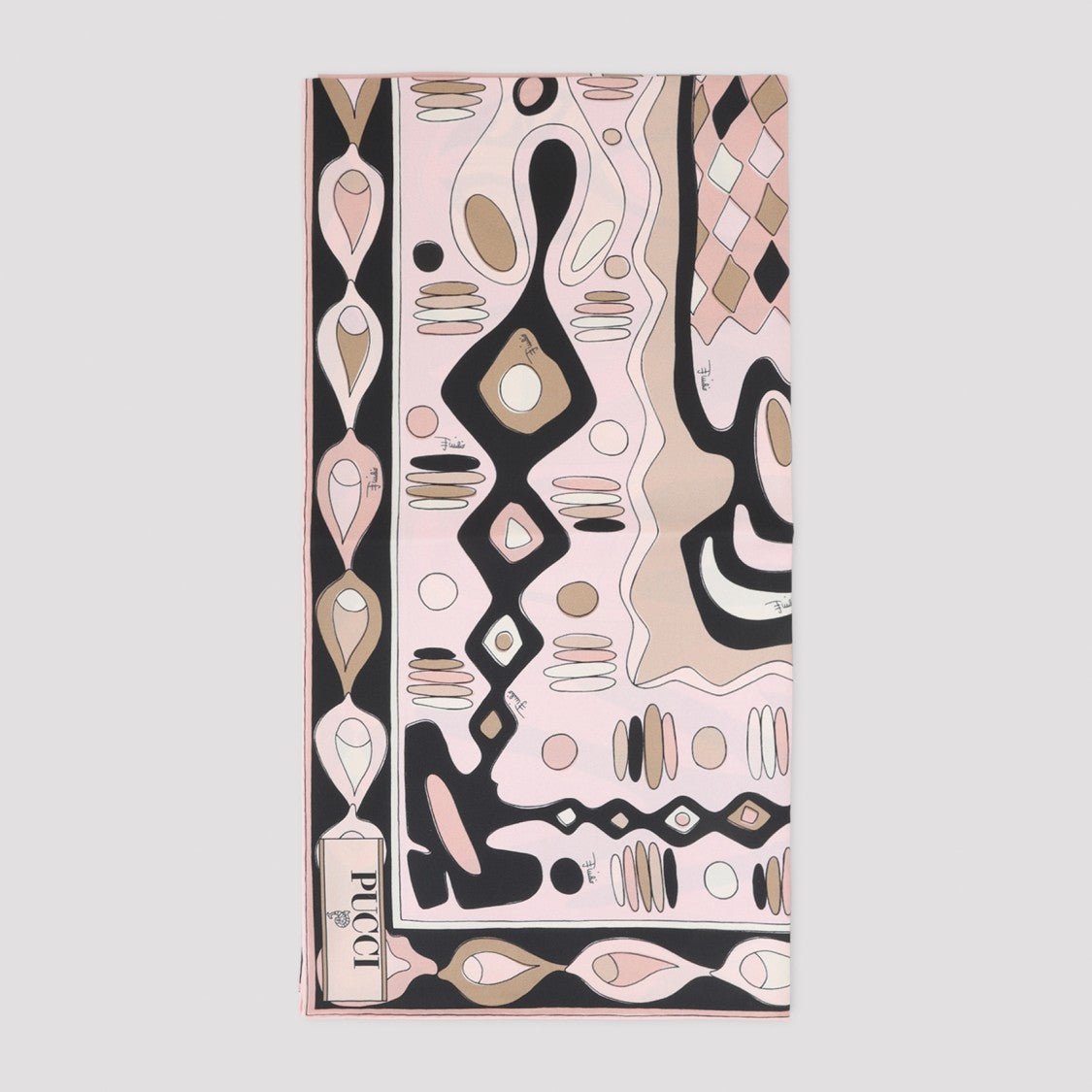 Pucci Abstract Pattern Silk Scarf