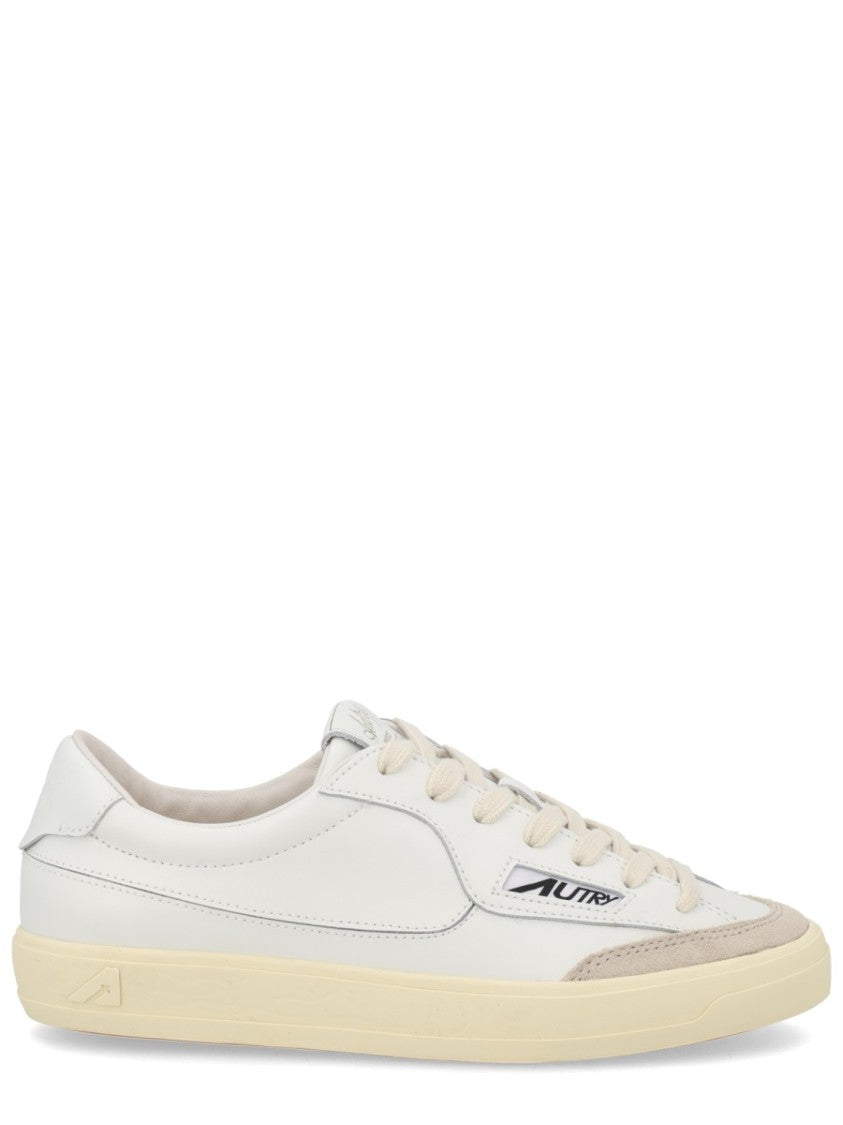 Autry Windscape Low Smooth Leather Sneakers