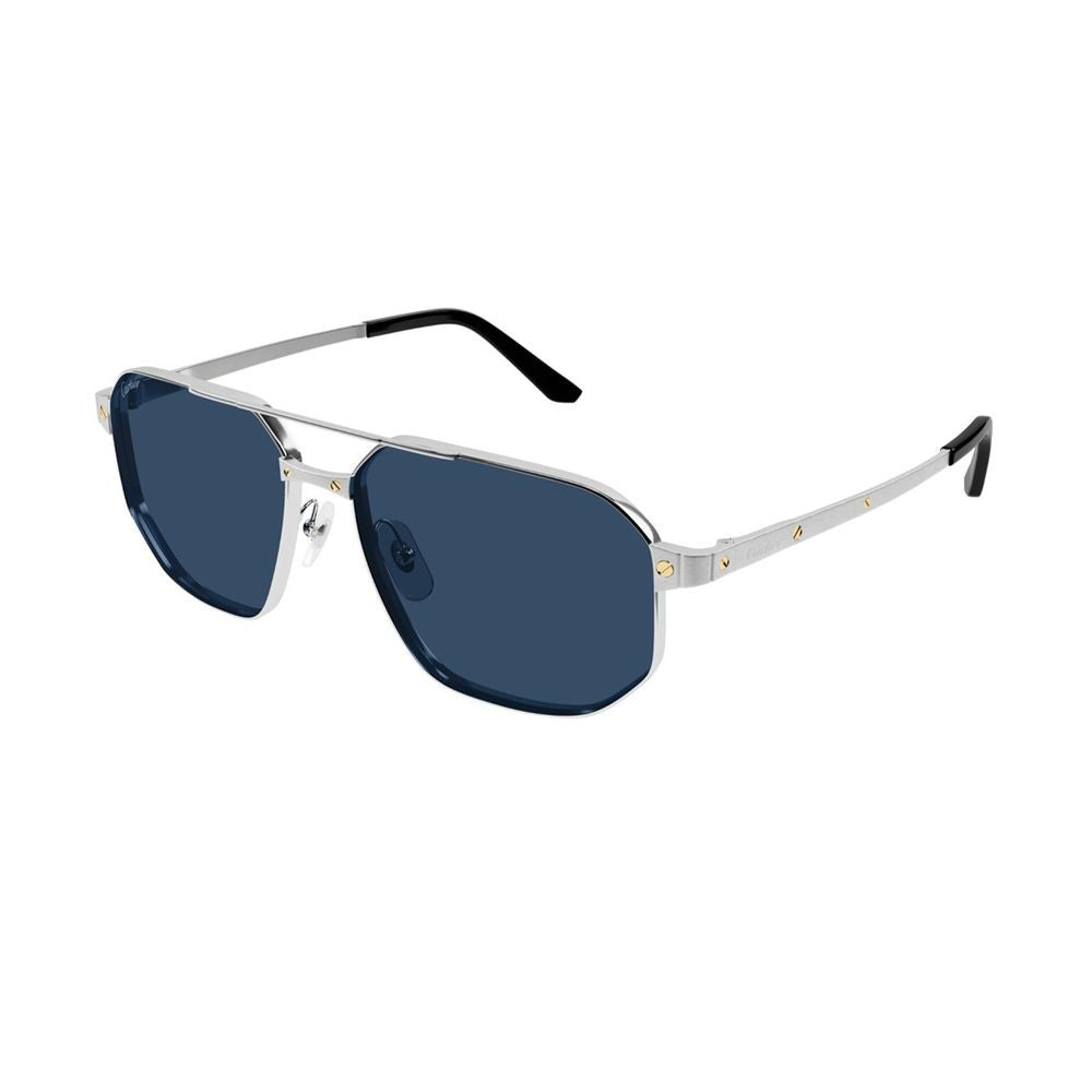 Cartier Ct0462s Santos De Pilot Shape Sunglasses