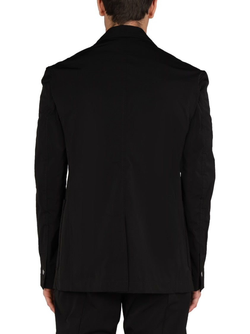 Bottega Veneta Single-Breasted Jacket With Notched Lapels