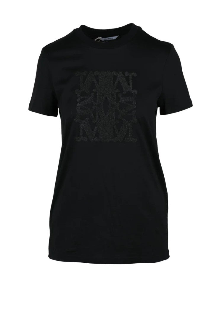 Max Mara Cotton T-Shirt - Black