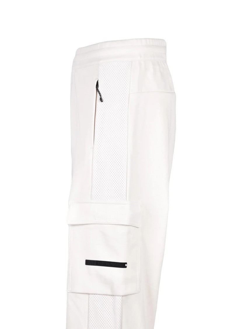 Ea7 Emporio Armani Relaxed Fit Tracksuit Trousers With Cargo Pockets