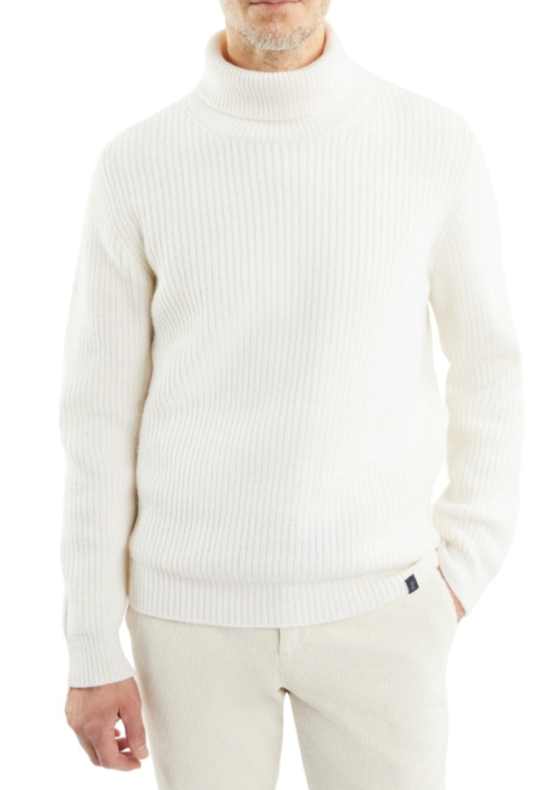Fay Ribbed Knit Sweater