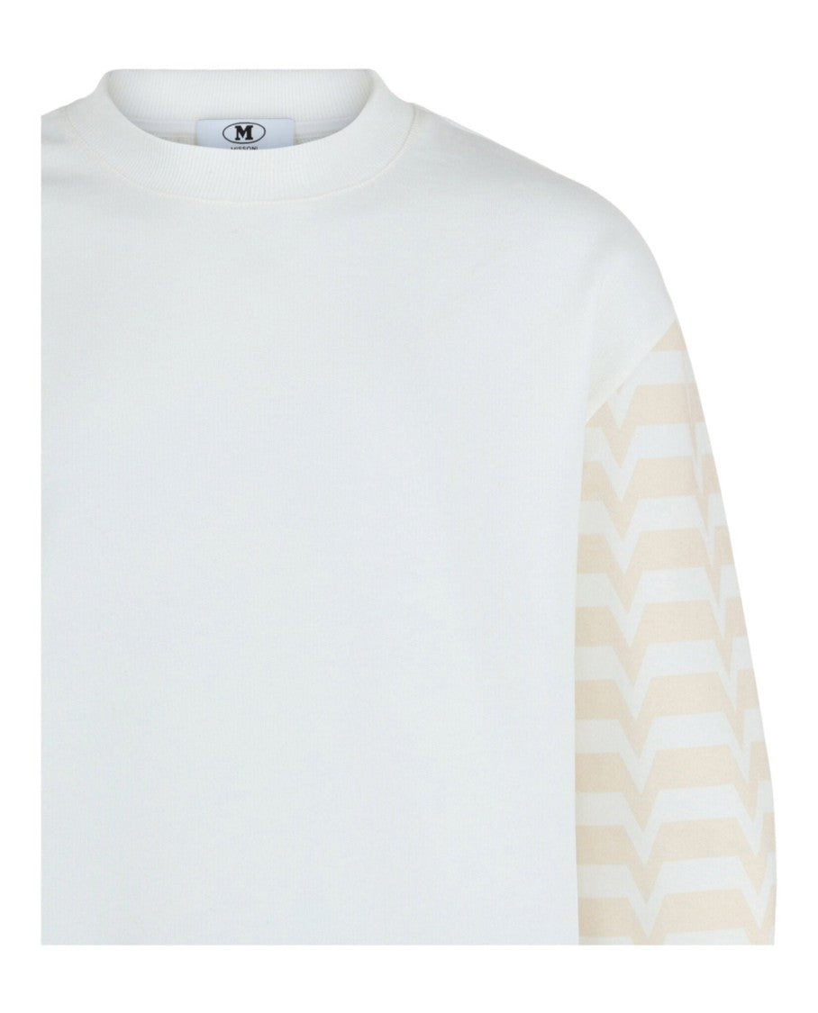 M Missoni Zig Zag Crewneck Sweatshirt