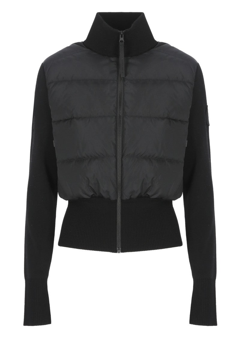 Canada Goose Black Hybridge Quilted Down Jacket