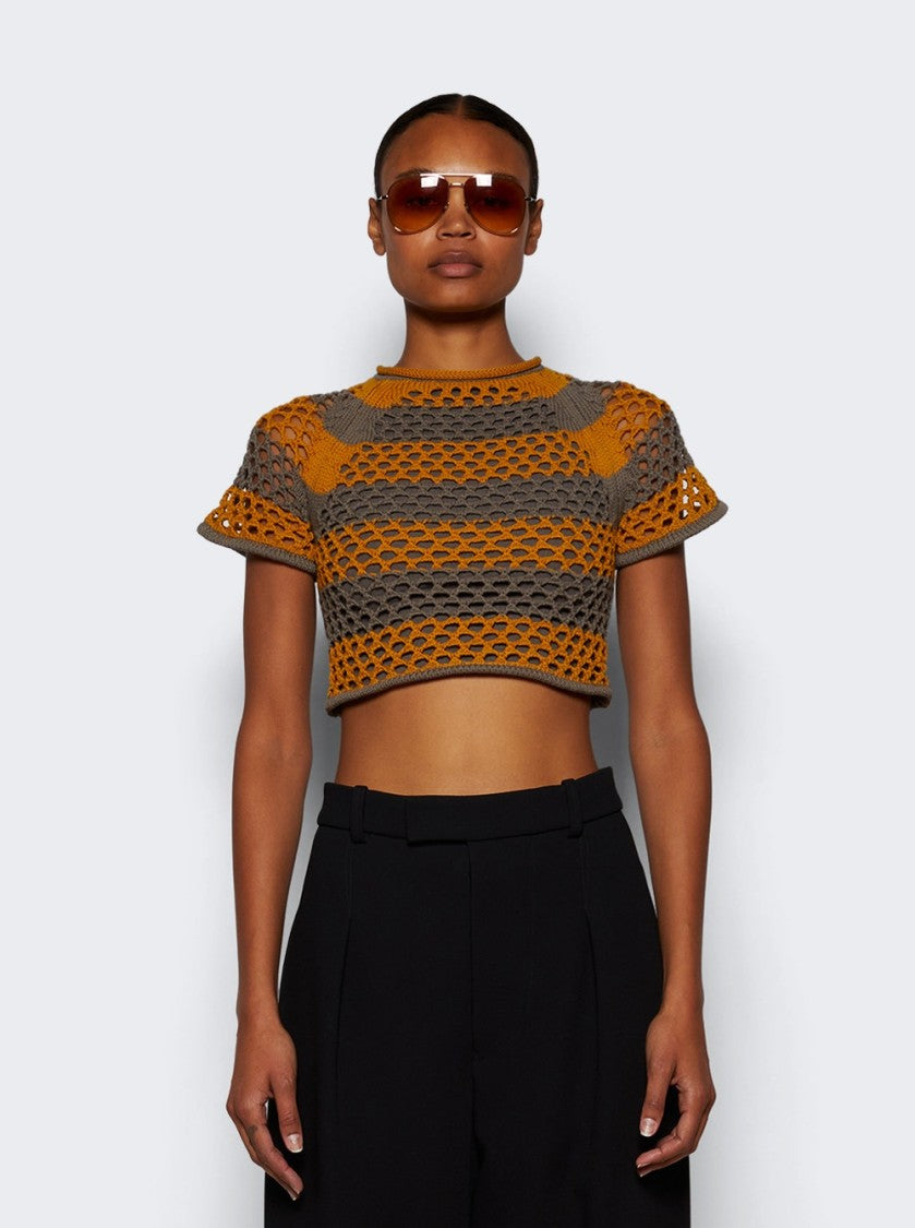 Diotima Rae Top Mustard