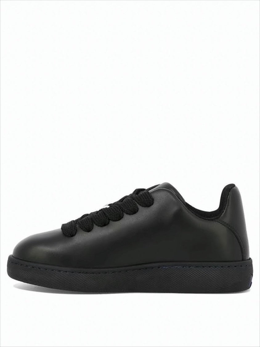 Burberry Low-Top Sneakers With Smooth Leather