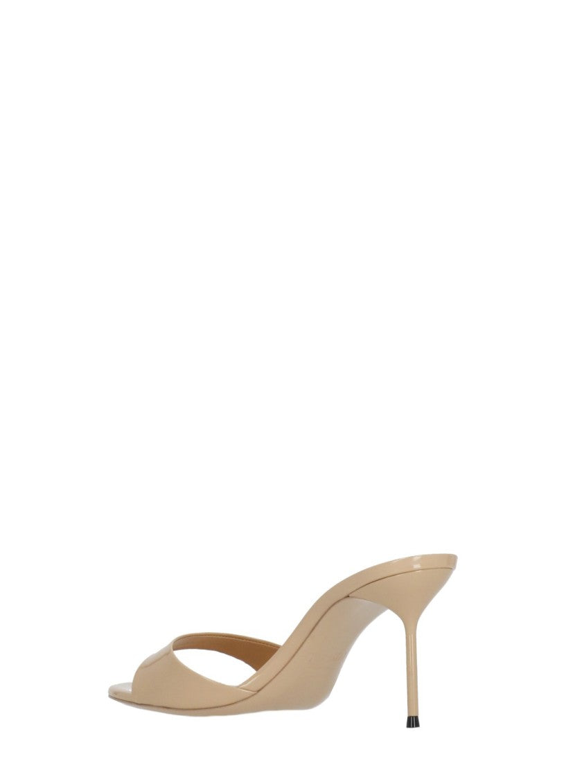 Paris Texas Pink Lidia Polished Leather Sandals