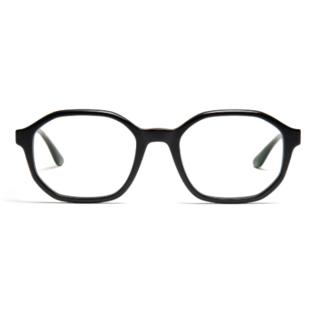 Peter And May Isabelle Sleek Black Acetate Eyeglasses With Minimalist Design