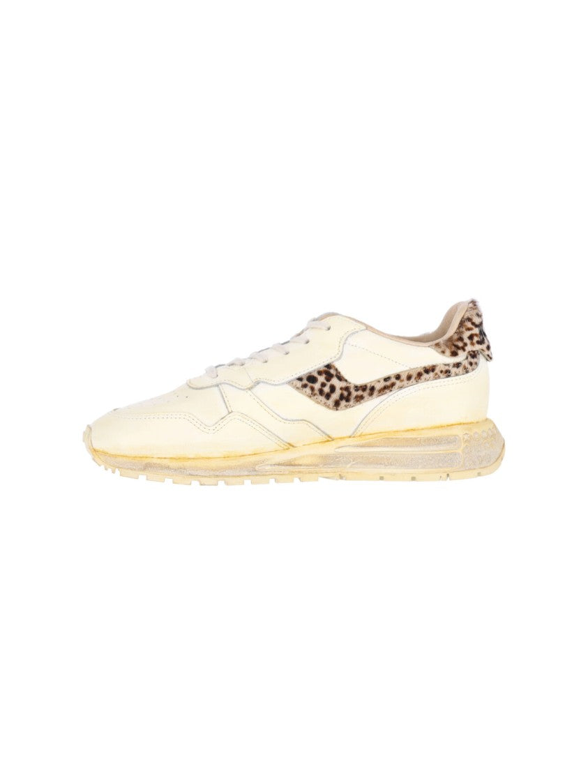 Autry Cream Leather Reelwind Low Sneakers